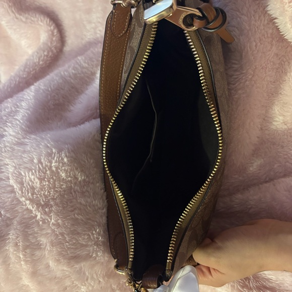 Coach Pennie Shoulder Bag C7223 in Brown Leather - Picture 7 of 8